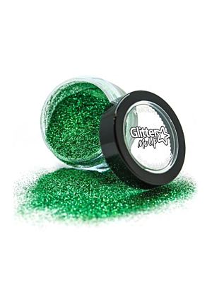  Bio Degradable Loose Fine Glitter 4gCDU with 24 units-BDSCDU - Green