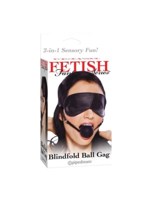 Blindfold with Mouth gag pipedream