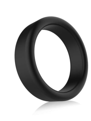 Μικρό Δαχτυλίδι Πέους Σιλικόνης Super Cock Ring - Μαύρο