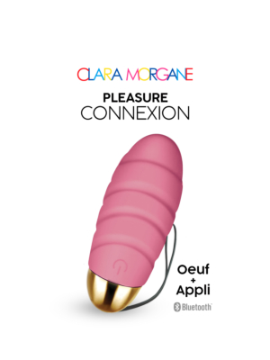 Επαναφορτιζόμενο Δονούμενο Κολπικό Αυγό Pleasure Connection με App Control (Ροζ) - Clara Morgane
