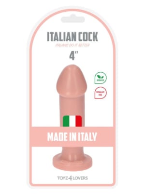 Ομοίωμα Πέους Italian Cock Gino Dildo 13 cm (Flesh) - Toyz4lovers