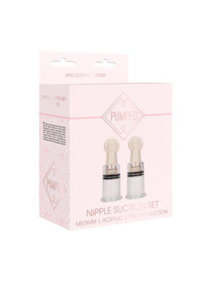 Nipple Suction Set Medium - Transparent