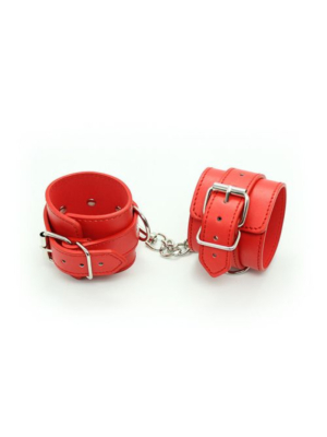 Χειροπέδες -Cuffs Belt (red)
