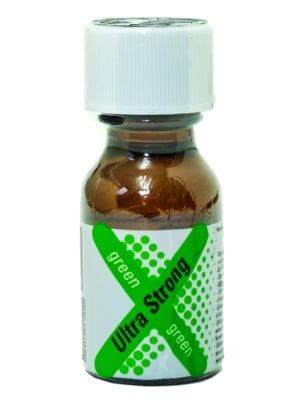 Poppers Leather Cleaner Ultra Strong X Green 15ml