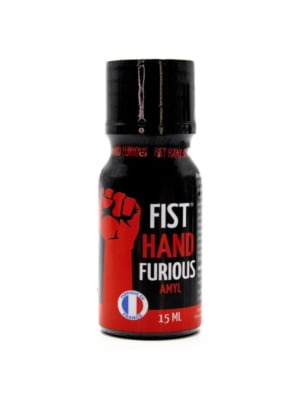 Poppers Leather Cleaner FIST HAND FURIOUS Amyl 15ml