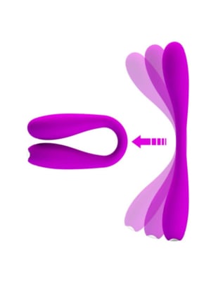 Vibrator For Couples - Pretty Love Yedda. Clitoris Stimulant, G-spot