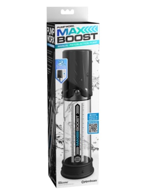 Pump Worx - Pump Worx Max Boost - Black/Clear