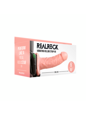 Vibrating Hollow Strap-On without Balls 