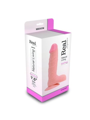 Ομοίωμα 23.4 με 4 εκ Realistic Dildo Real Rapture Flesh 7,5"