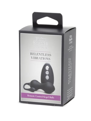 Αυγά με δόνηση-Fifty Shades of Grey - Relentless Vibrations Remote Control Kegel Balls