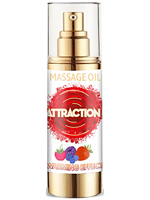 Θερμαντικό Λάδι για Ερωτικό Μασάζ με Φερομόνες - Attraction Mai Pheromone Massage Oil Red Fruits 30 ml - Αφροδισιακό Gel Σώματος