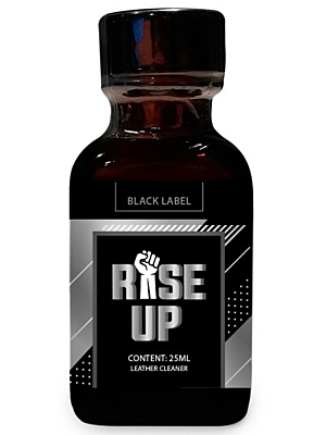 Poppers Leather Cleaner Rise Up Black Label 25ml