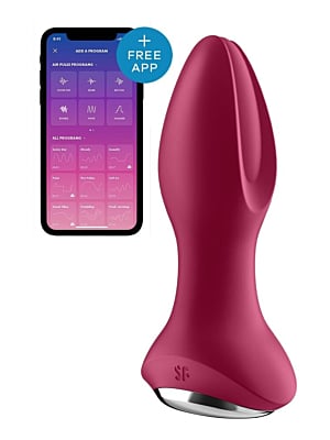 Rotator Plug 2 Fuchsia Anal vibrator App Controlled