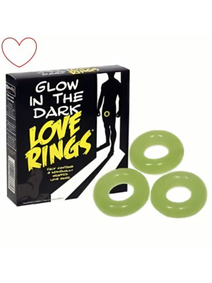 Glow In The Dark Love Rings