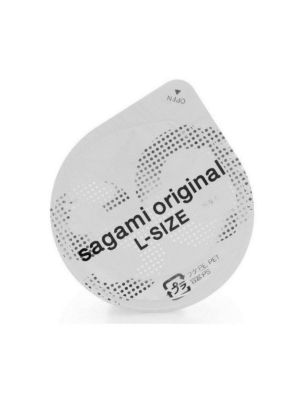 Sagami Original 0.02 L-size (2nd generation) 58mm 1's Pack PU Condom