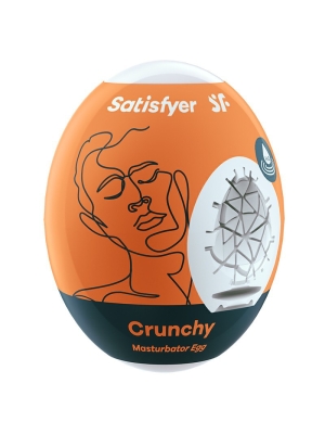  Satisfyer Masturbator Egg Single Crunchy