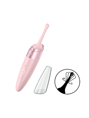 Satisfyer Twirling Deligh Clitoral Tip Vibrator - Δονητής Κλειτορίδας (Ροζ)