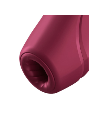 Satisfyer Curvy 1+ Clitoral Stimulator (Rose Red)