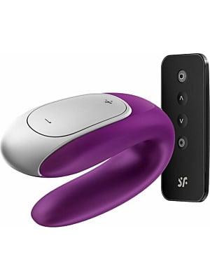 Satisfyer Double Fun Purple App Controlled Vibrator