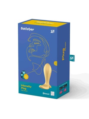 Satisfyer Intensity Butt Plug Gold