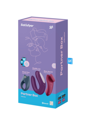 Satisfyer Partner Box 3 App Controlled Vibrators And Penis Ring