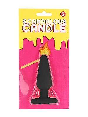 Κερί - Πρωκτική Σφήνα Scandalous (Μαύρο)