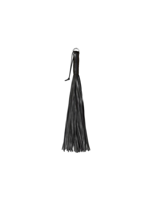 Leather Black Whip Soft - 24 Strings
