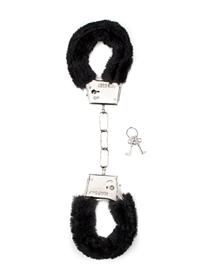 Furry Handcuffs - Black