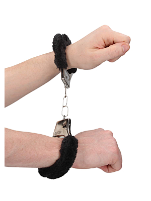 Furry Handcuffs - Black