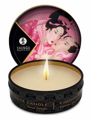 Κερί για Μασάζ Massage Candle Ροδοπέταλα/Aphrodisia 30ML