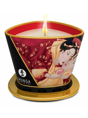 Shunga Strawberry Massage Candle 170ml