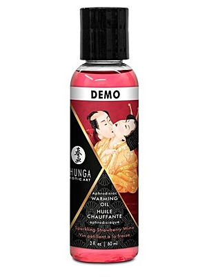 Shunga - Sparkling Strawberry Wine Massage Oil 60ml
