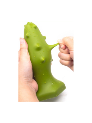 Silicone plug Monster Spike XL 16 x 6.5cm Green