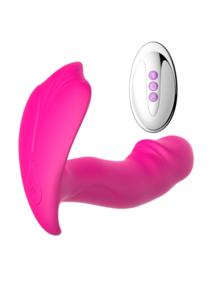 Θερμαινόμενος Δονητής για Εσώρουχα Panty Vibrator - Ροζ