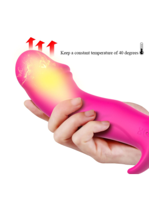 Θερμαινόμενος Δονητής για Εσώρουχα Panty Vibrator - Ροζ