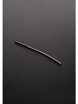 Single End dilator (4mm) - Brushed Steel