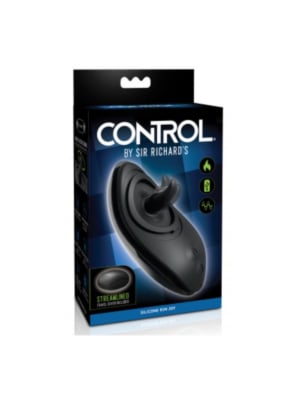 Sir Richards Control Silicone Rim Joy Sucker - Clitoral Toy-  Heat Function