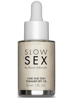ξηρό λάδι σώματος και μαλλιών Slow sex 
