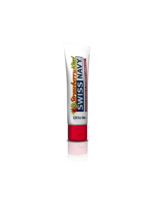 Swiss Navy Strawberry Kiwi Flavored Lubricant - 10ml