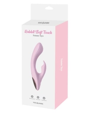 Δονητής Κουνελάκι Soft Touch Toyz4Lovers