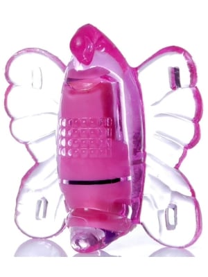 Clit Stimulator - Panty Butterfly Pink