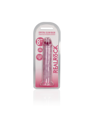 Straight Realistic Dildo with Suction Cup 8'' 