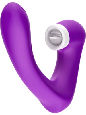 Clit Lick Recharchable Panty Vibrator Purple