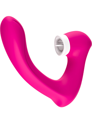 Clit Lick Recharchable Panty  Vibrator Rose Red