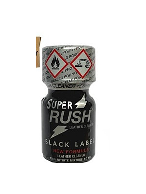 Poppers Leather Cleaner Rush Pentyl Black Label  10ml