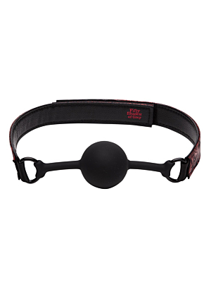 Sweet Anticipation Ball Gag - Red