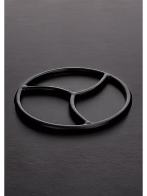 Μαύρο δαχτυλίδι Triskelion Shibari Suspension
