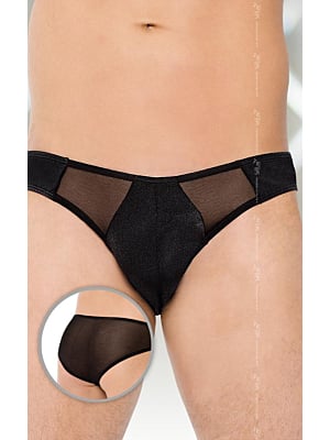 Softline Thong Black 