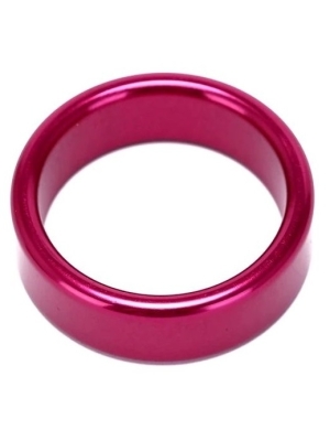 Thor Small Metal Penis Ring Red