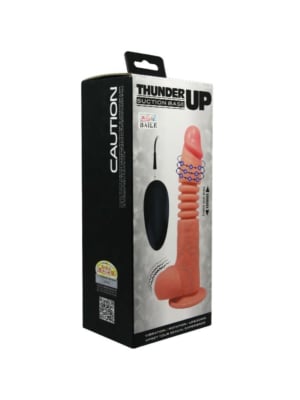 Thunder Up Suction Base Vibrating Dildo